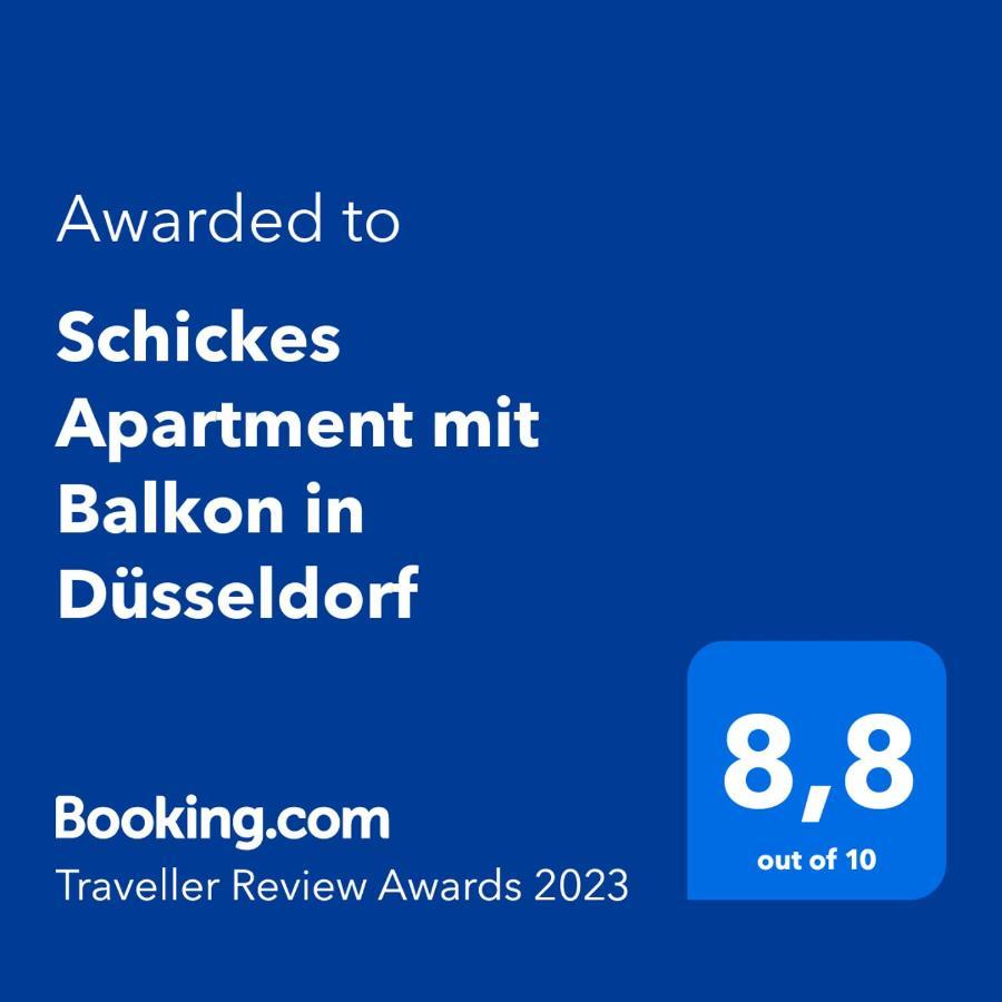 Schickes Apartment Mit Balkon In Dusseldorf Bagian luar foto